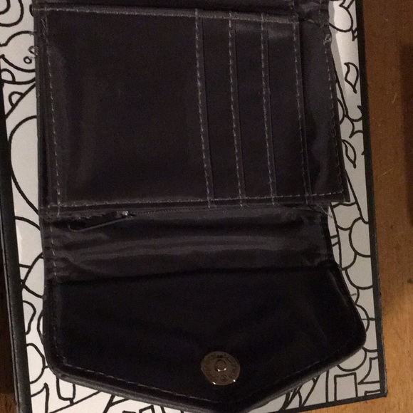 Rampage Gray Quilted vegan leather wallet - Picture 4 of 4